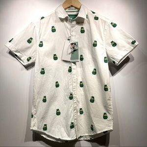 Denim & Flower St. Patrick’s Day Button Down